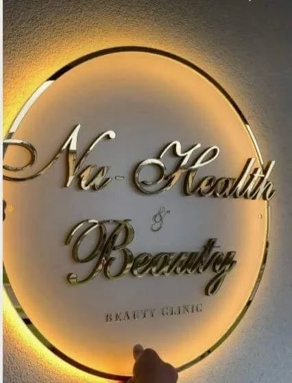 Nu-Health Beauty — Illuminated Sign, JLT